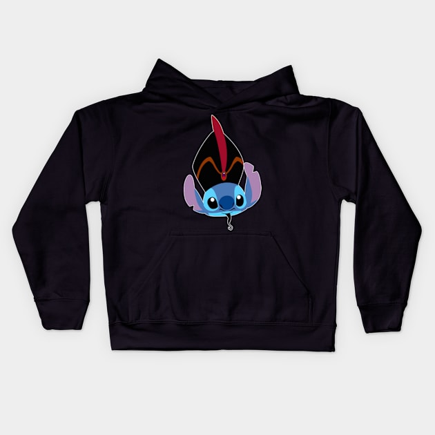 Jafar Stitch Kids Hoodie by LuisP96